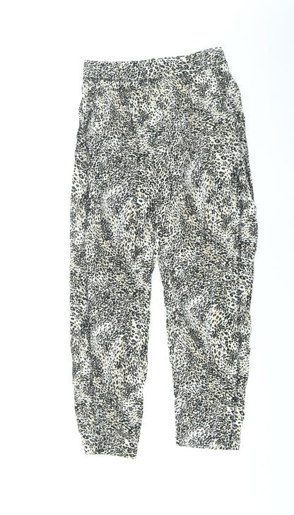 Womens UK Size 8 Marks and Spencer Regular Fit Sweatpants Brown Trousers
