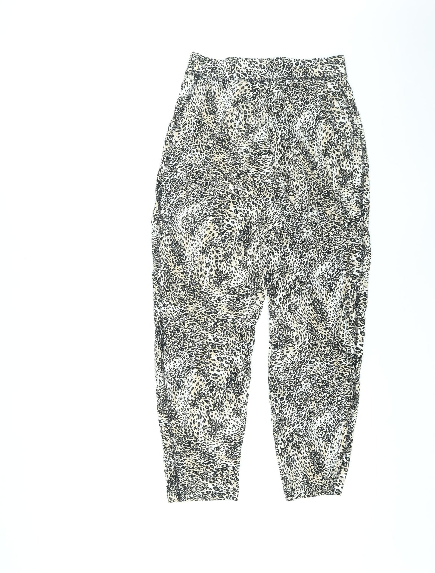 Womens UK Size 8 Marks and Spencer Regular Fit Sweatpants Brown Trousers