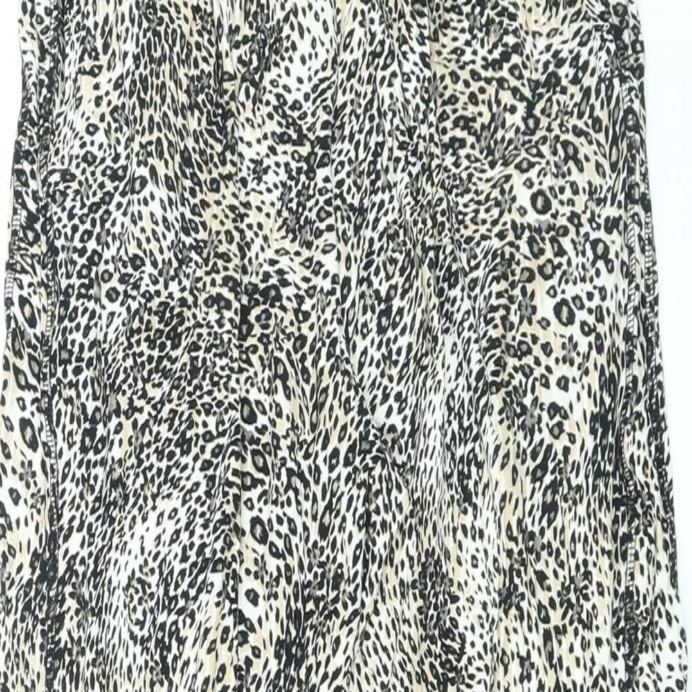 Womens UK Size 8 Marks and Spencer Regular Fit Sweatpants Brown Trousers
