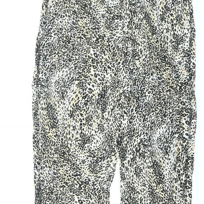 Womens UK Size 8 Marks and Spencer Regular Fit Sweatpants Brown Trousers