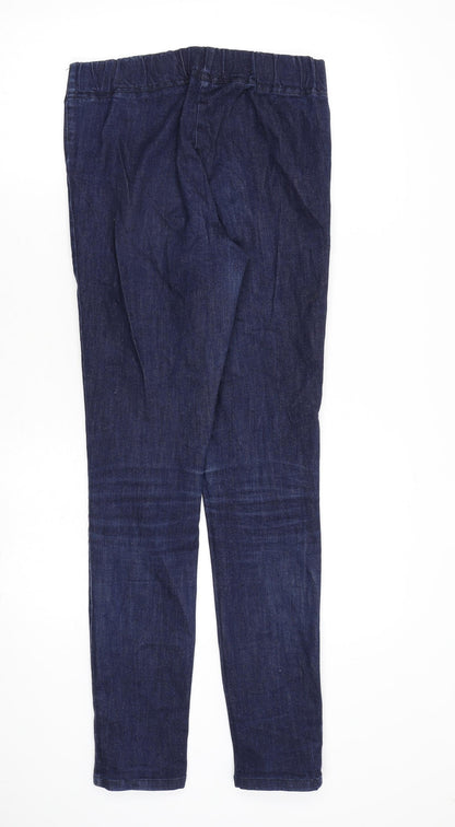 White Company Womens Blue Cotton Jegging Jeans Size 12 L31 in Regular