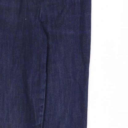White Company Womens Blue Cotton Jegging Jeans Size 12 L31 in Regular