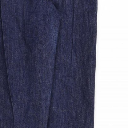 White Company Womens Blue Cotton Jegging Jeans Size 12 L31 in Regular