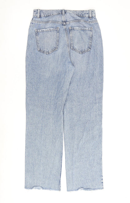 Garage Denim Womens Blue Cotton Straight Jeans Size 28 in L31 in Regular Zip