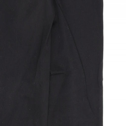 Gap Womens Black Cotton Straight Jeans Size 26 in L30 in Regular Zip