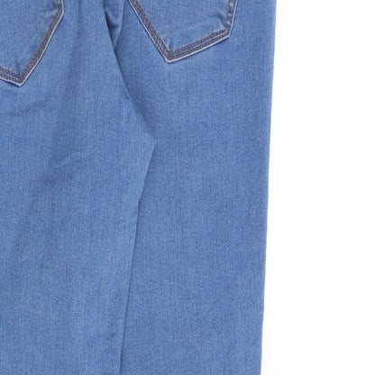 Denim & Co. Womens Blue Cotton Jegging Jeans Size 8 L26 in Relaxed