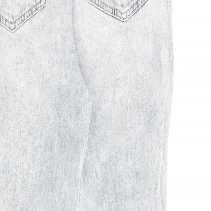 Hollister Womens Blue Cotton Straight Jeans Size 27 in L25 in Regular Zip