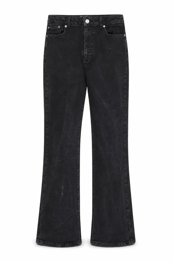 Womens UK Size 30 in ASOS Regular Fit Flared Black Jeans