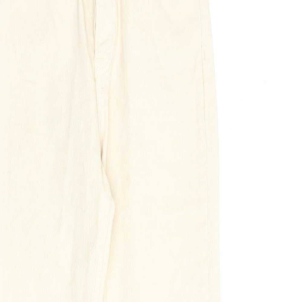 Womens UK Size 6 Stradivarius Regular Fit Jegging Beige Jeans