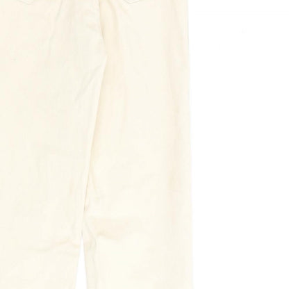 Womens UK Size 6 Stradivarius Regular Fit Jegging Beige Jeans