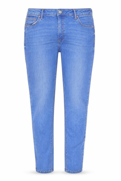 Womens UK Size 14 Denim & Co. Regular Fit Straight Blue Jeans