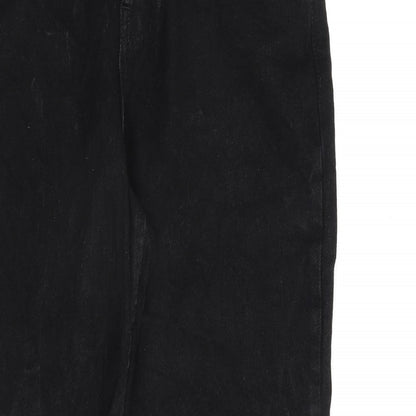 ASOS Womens Black Cotton Skinny Jeans Size 30 in L32 in Regular Button