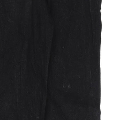 ASOS Womens Black Cotton Skinny Jeans Size 30 in L32 in Regular Button