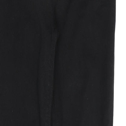 Hudson Womens Black Cotton Skinny Jeans Size 27 in L29 in Regular Zip