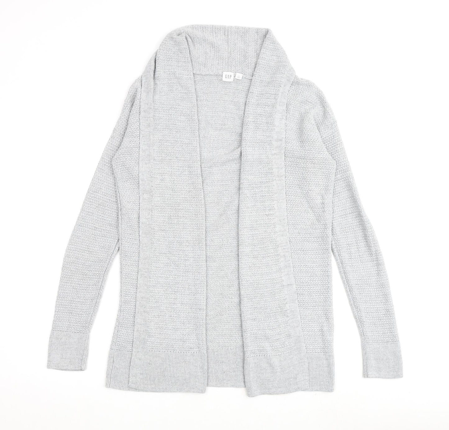 Womens UK Size XS Gap Grey Cardigan Jumper
