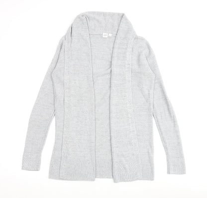 Womens UK Size XS Gap Grey Cardigan Jumper