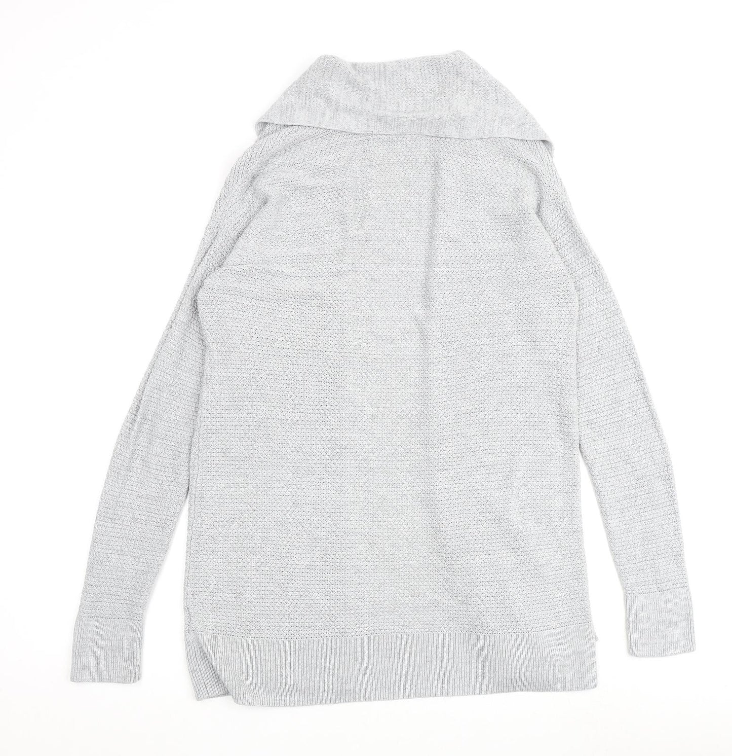 Womens UK Size XS Gap Grey Cardigan Jumper