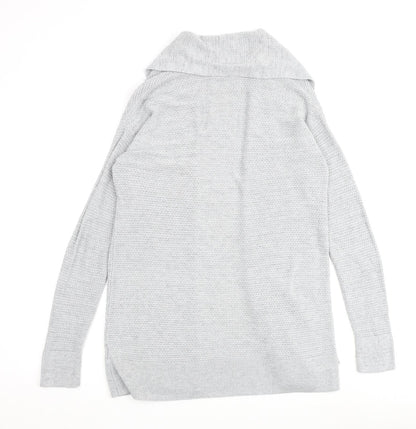 Womens UK Size XS Gap Grey Cardigan Jumper