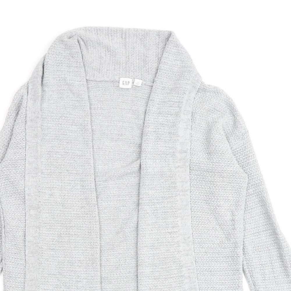 Womens UK Size XS Gap Grey Cardigan Jumper