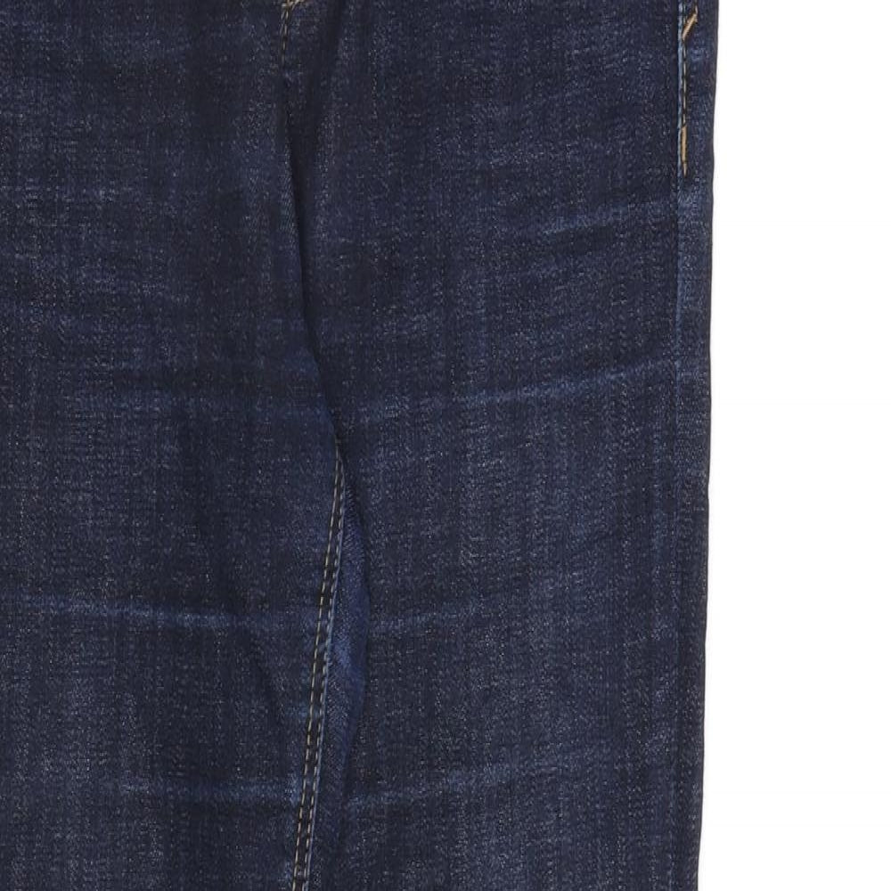 Womens UK Size 8 Stradivarius Regular Fit Skinny Blue Jeans