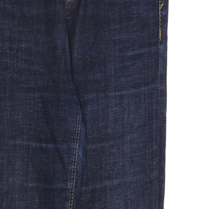 Womens UK Size 8 Stradivarius Regular Fit Skinny Blue Jeans