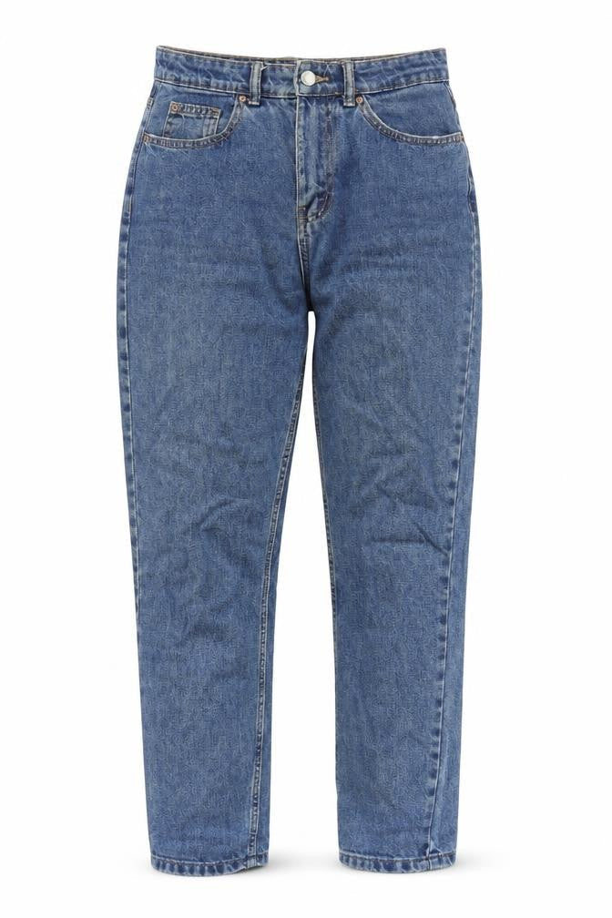 Womens UK Size 8 Denim & Co. Regular Fit Mom Blue Jeans