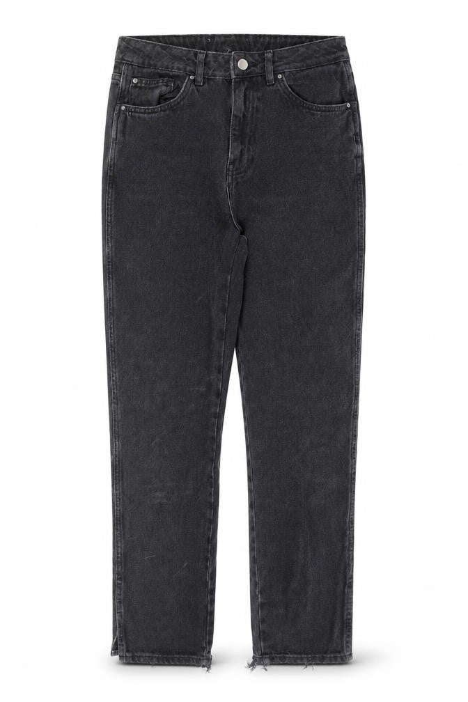 Womens UK Size 10 Denim & Co. Regular Fit Straight Grey Jeans