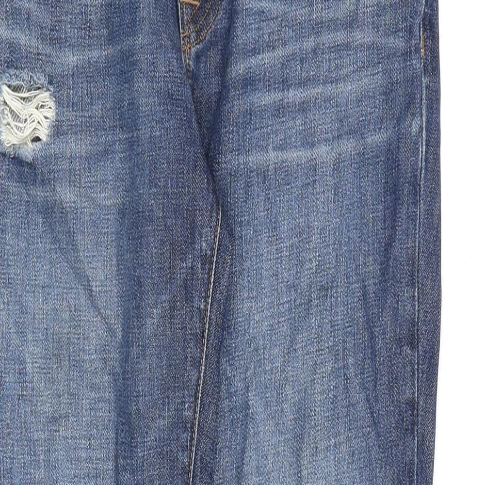 J. Brand Womens Blue Cotton Straight Jeans Size 26 in L30 in Regular Zip
