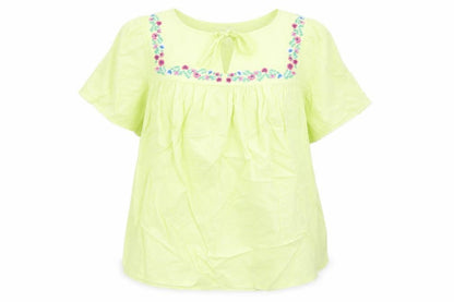 Womens UK Size 10 Marks and Spencer Yellow Basic Blouse