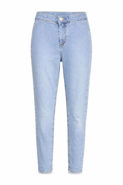 Womens UK Size 26 in Topshop Regular Fit Skinny Blue Jeans