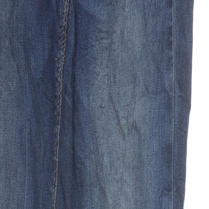 Womens UK Size 26 in H&M Regular Fit Skinny Blue Jeans