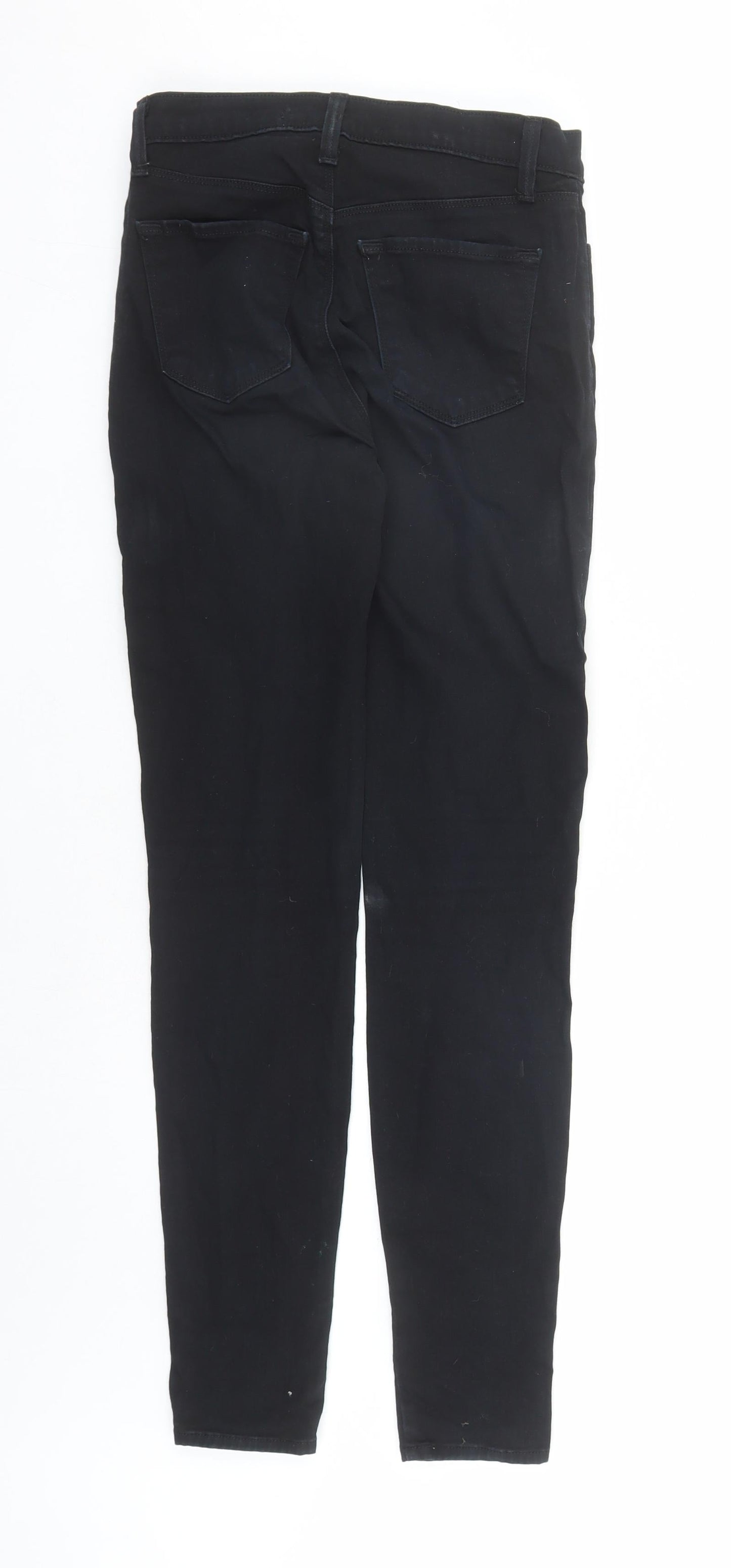 Womens UK Size 24 in J Brand Regular Fit Skinny Black Jeans