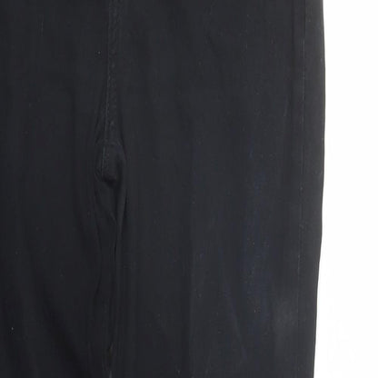 Womens UK Size 24 in J Brand Regular Fit Skinny Black Jeans