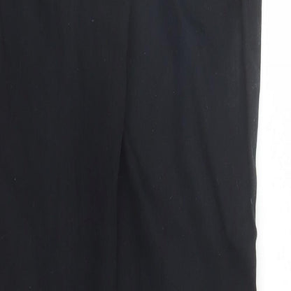Womens UK Size 24 in J Brand Regular Fit Skinny Black Jeans