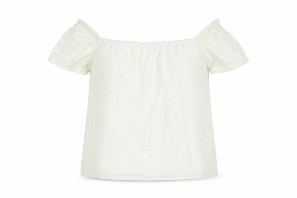 Womens UK Size 14 Dorothy Perkins Ivory Basic Blouse