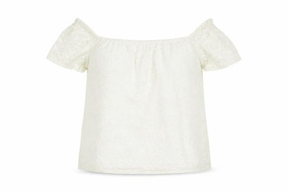 Womens UK Size 14 Dorothy Perkins Ivory Basic Blouse
