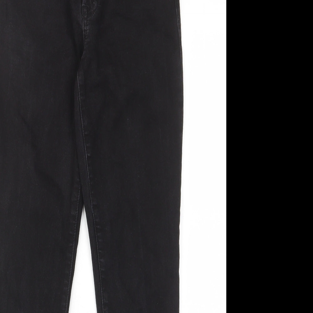 Gap Womens Black Cotton Skinny Jeans Size 28 in L27 in Regular Zip - Pockets, Belt Loops