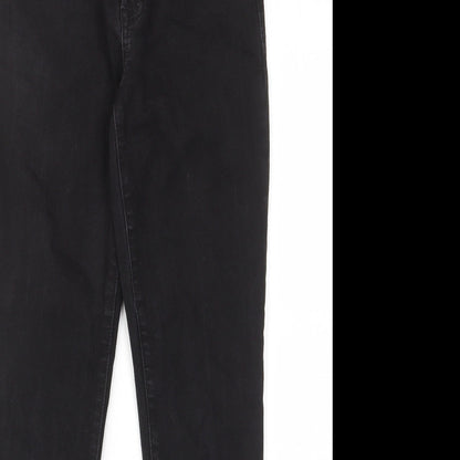 Gap Womens Black Cotton Skinny Jeans Size 28 in L27 in Regular Zip - Pockets, Belt Loops