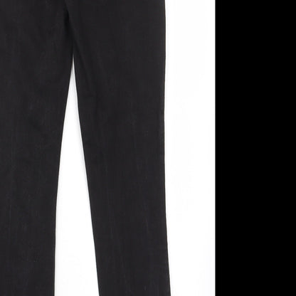 Gap Womens Black Cotton Skinny Jeans Size 28 in L27 in Regular Zip - Pockets, Belt Loops