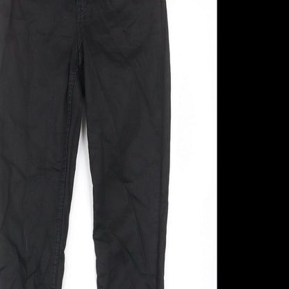 Womens UK Size 8 H&M Regular Fit Skinny Black Jeans