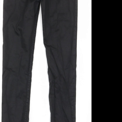 Womens UK Size 8 H&M Regular Fit Skinny Black Jeans