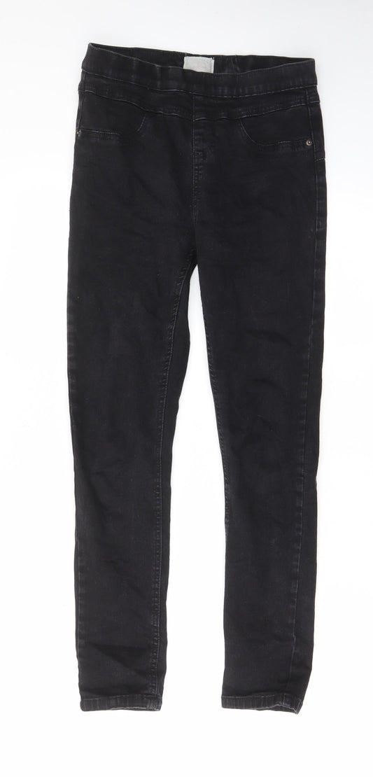Womens UK Size 10 M-17 Regular Fit Skinny Black Jeans