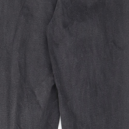 ASOS Womens Grey Cotton Skinny Jeans Size 28 in L30 in Regular Zip - Pockets, Belt Loops