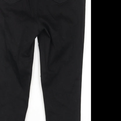 Madewell Womens Black Cotton Skinny Jeans Size 18 L24 in Regular Zip - Pockets, Belt Loops