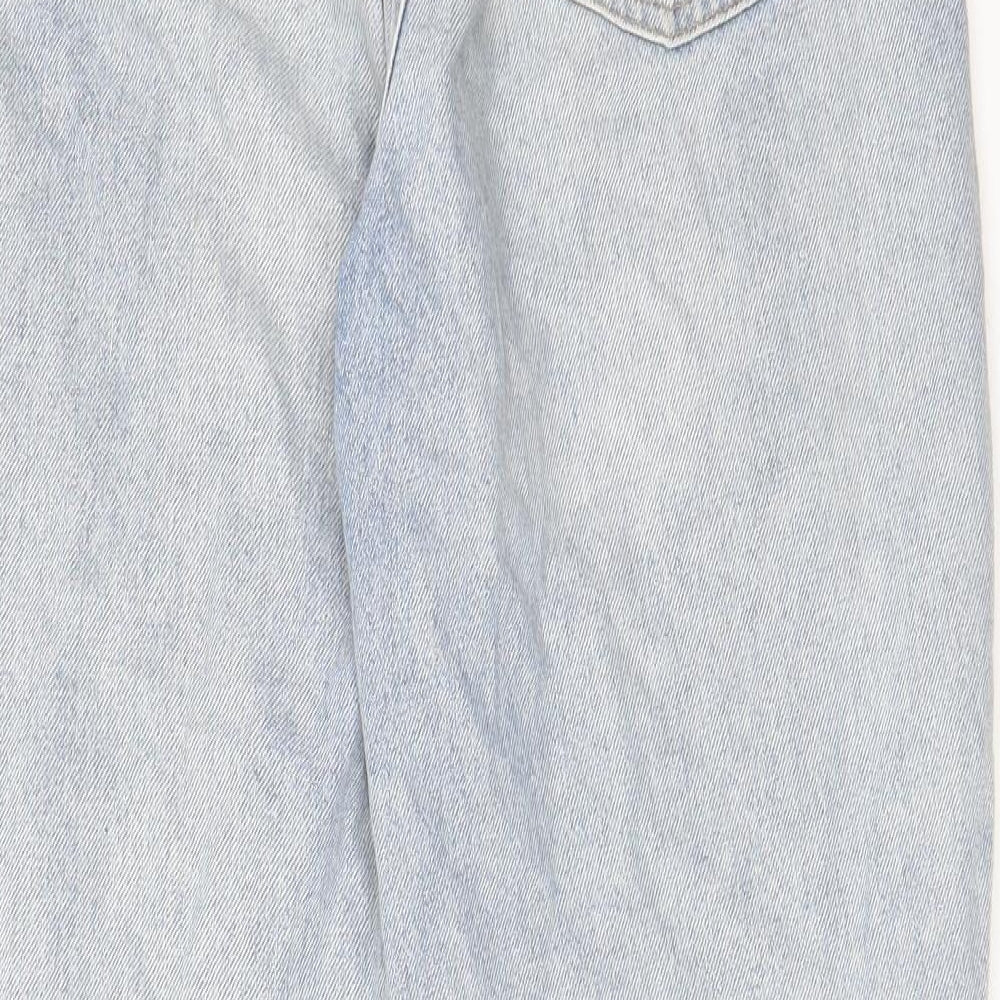Womens UK Size 10 H&M Regular Fit Straight Blue Jeans