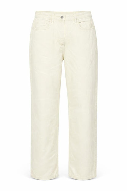 Collusion Womens Yellow Cotton Straight Jeans Size 30 in L36 in Regular Zip - Pockets, Belt Loops
