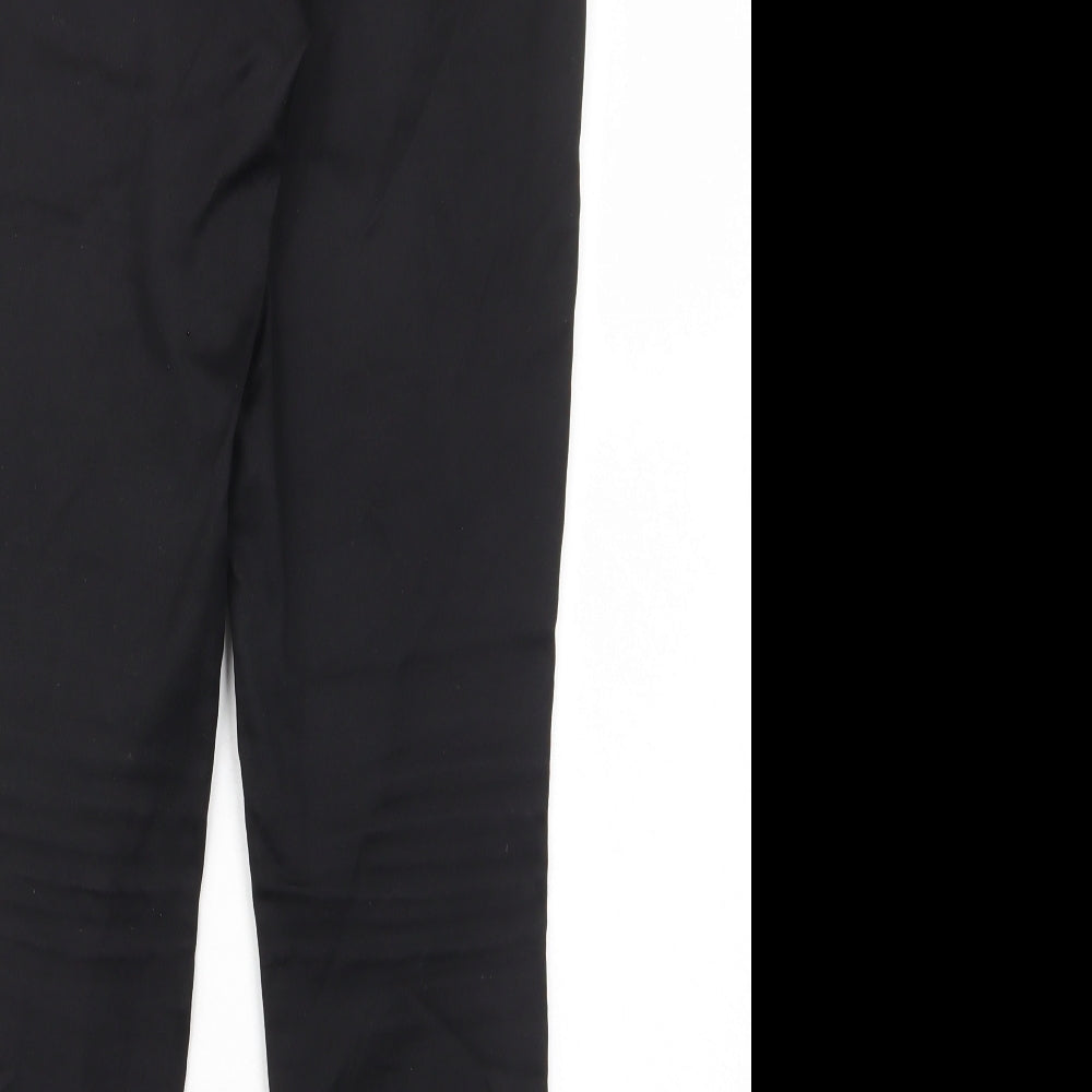 Kraus Womens Black Cotton Skinny Jeans Size 12 L27 in Regular Zip - Pockets, Belt Loops