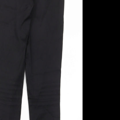 Kraus Womens Black Cotton Skinny Jeans Size 12 L27 in Regular Zip - Pockets, Belt Loops
