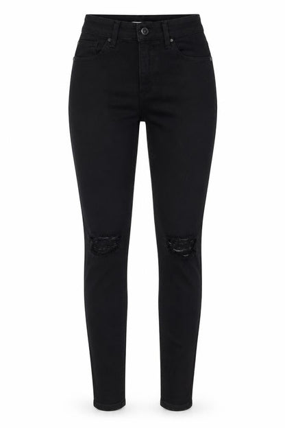 Womens UK Size 26 in Topshop Regular Fit Skinny Black Jeans
