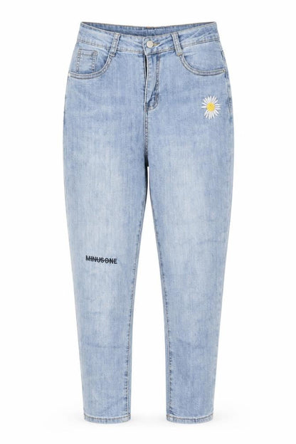 Womens UK Size 26 in Jeans Regular Fit Straight Blue Jeans